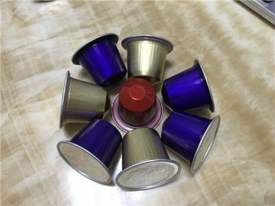 空的nespresso咖啡胶囊